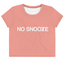 Load image into Gallery viewer, Women's Mona Lisa No Snooze Crop Top Tee