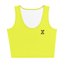 Load image into Gallery viewer, Women's Pan's Daisy Icon Crop Athletic Top