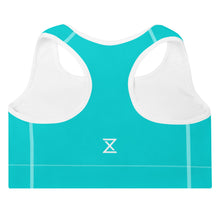 Load image into Gallery viewer, Women's Dark Turquoise No Snooze Sports Bra