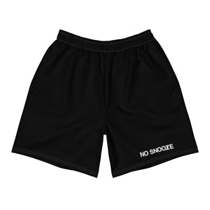 Men's Black No Snooze Athletic Shorts