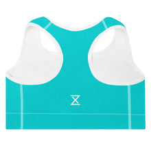 Load image into Gallery viewer, Women&#39;s Dark Turquoise No Snooze Sports Bra
