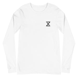 Icon Unisex Long Sleeve Tee (Black Logo)