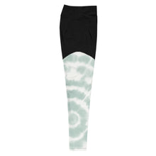 Load image into Gallery viewer, Women&#39;s Tie Dye Icon Sport Leggings (Squat Proof)

